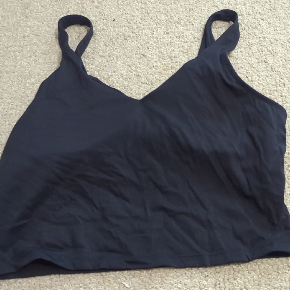 Black Sleeveless Top